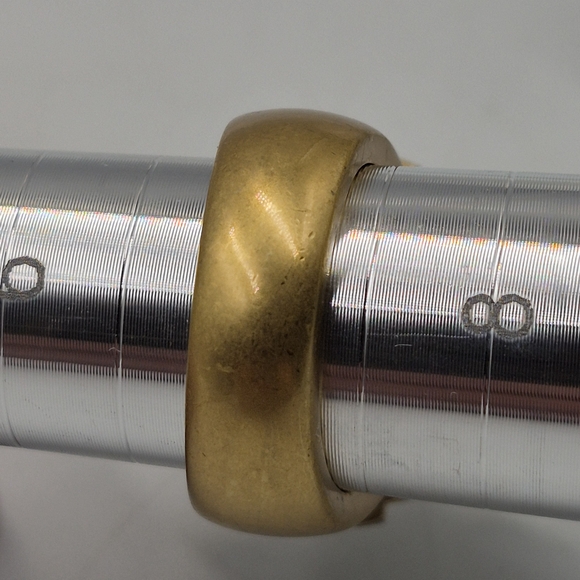 Lia Sophia Chunky Gold Ring Turquoise & Rhinestones - Picture 4 of 8